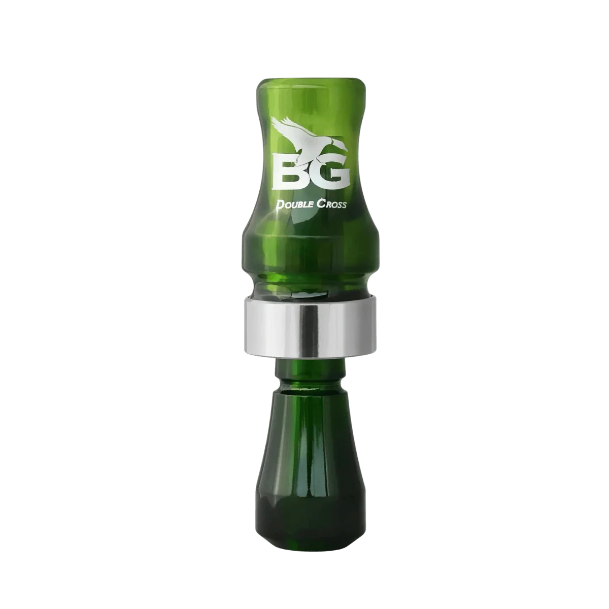 BUCK GARDNER DOUBLE CROSS POLY DUCK CALL - CAMO GREEN
