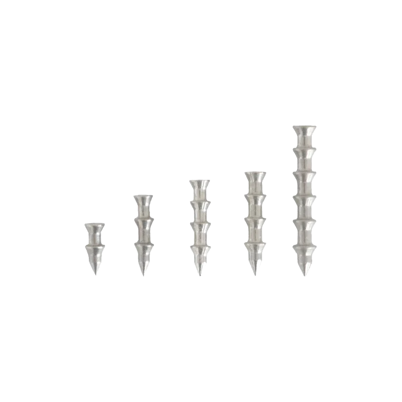 TUNGSTEN PAGODA NAIL SINKERS - 4 Variants