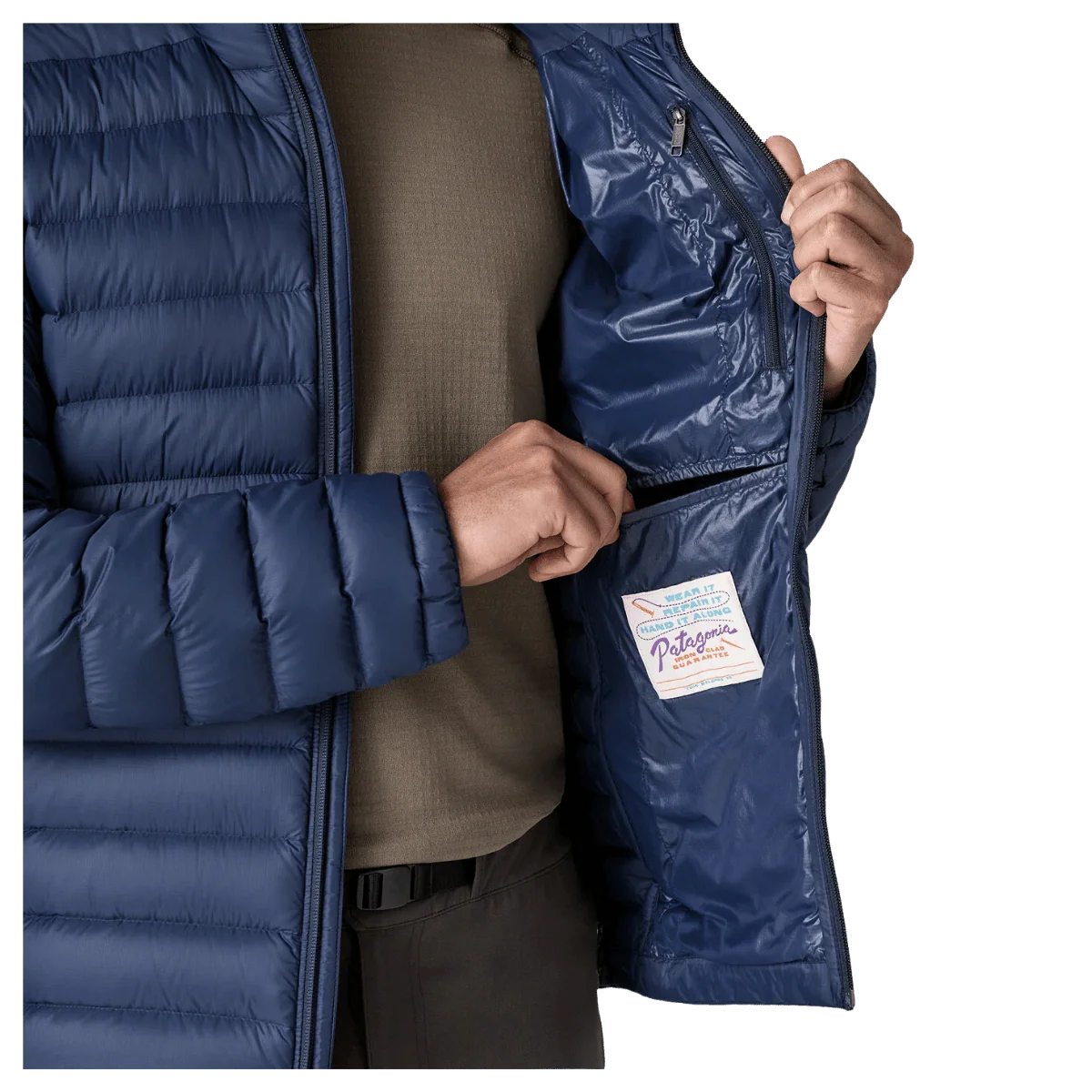 PATAGONIA MEN'S DOWN SWEATER JACKET DWR FINISH - Image 10