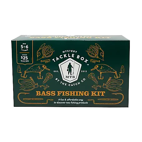 MYSTERY TACKLE BOX REGULAR BASS FISHING KIT - NON-LEAD