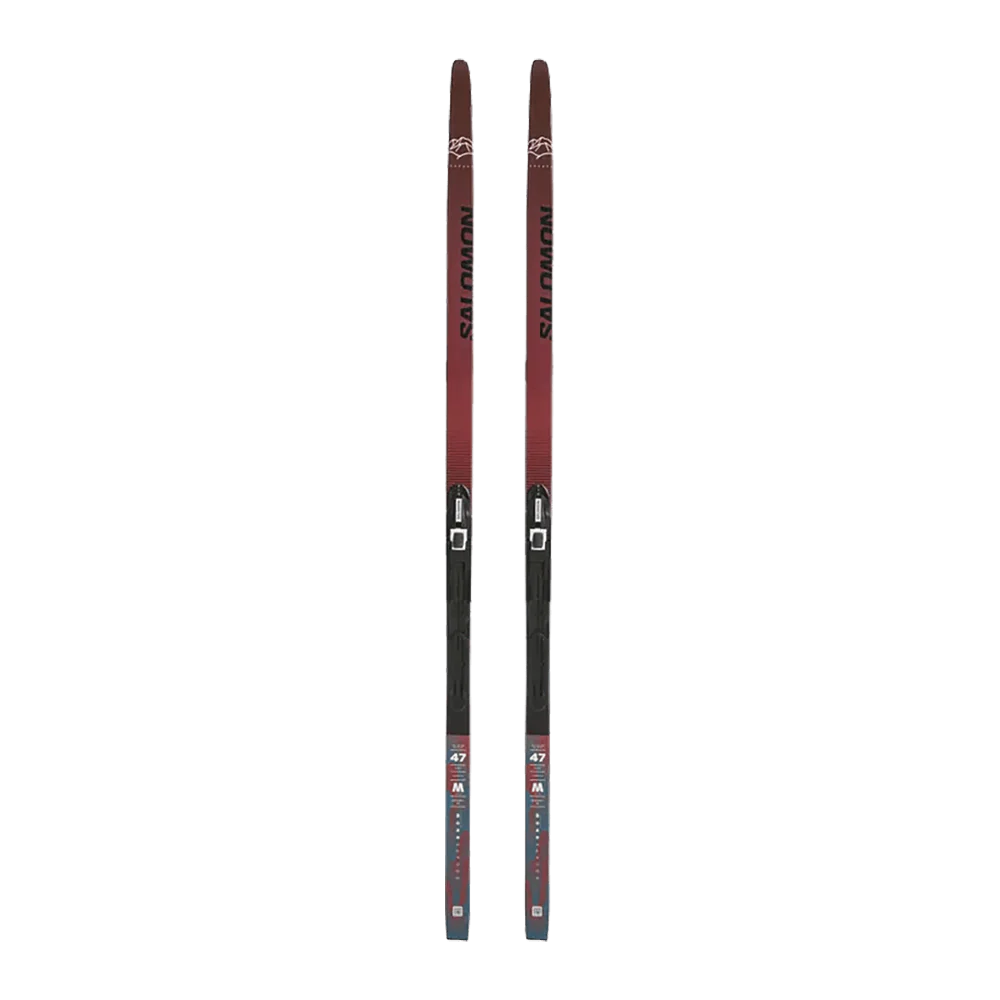 SALOMON ESCAPE SNOW 47 ESKIN NORDIC SKIS + SHIFT BINDING