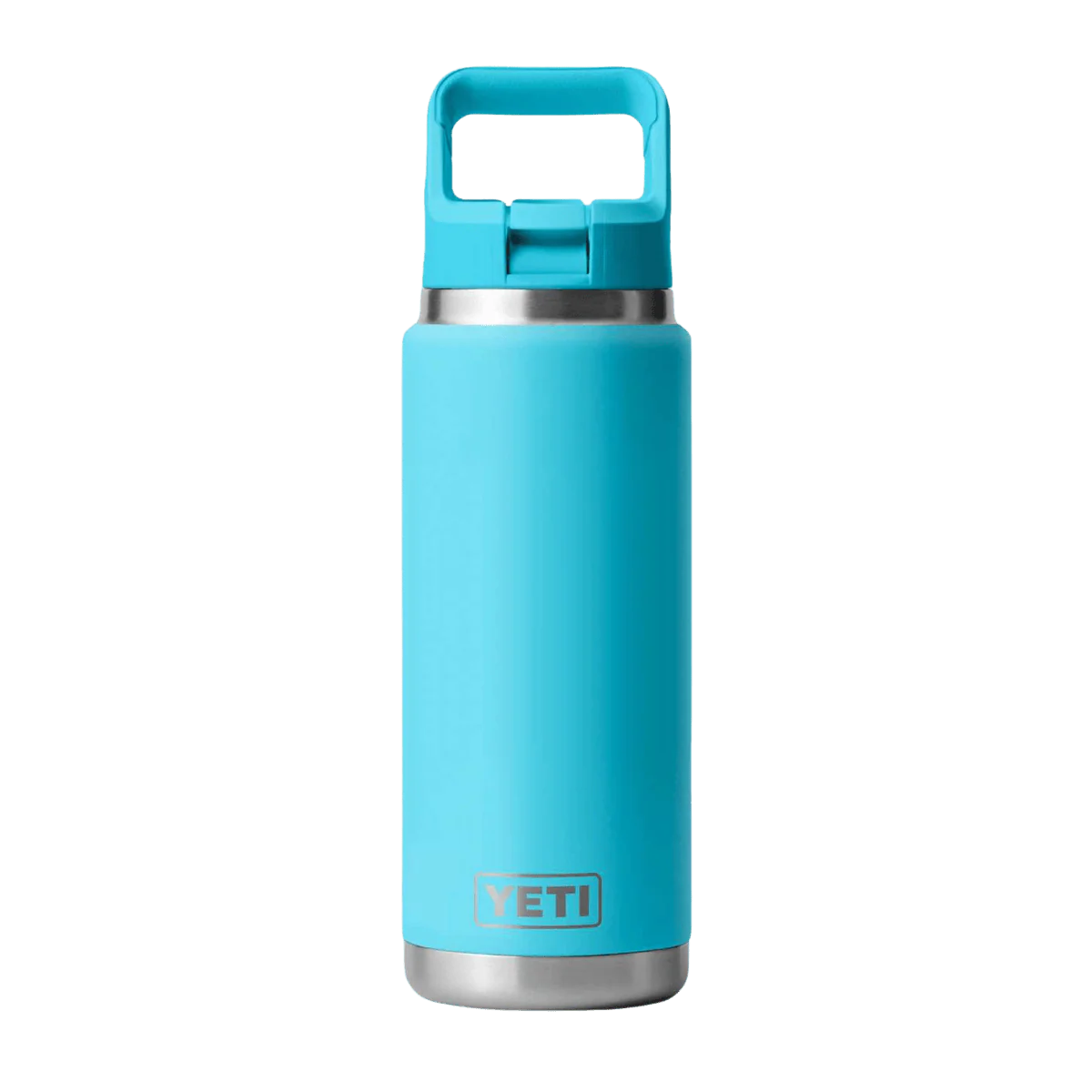 YETI RAMBLER 26 OZ WATER BOTTLE W/ COLOR MATCH STRAW CAP - Image 4