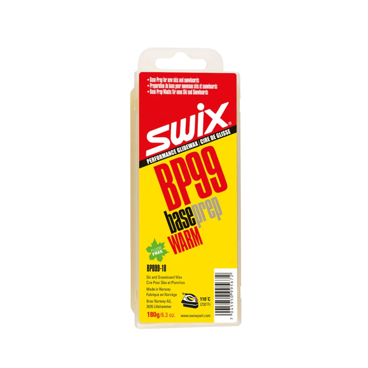 SWIX BASE PREP WAX 180G – HARD, MEDIUM, SOFT - Image 3