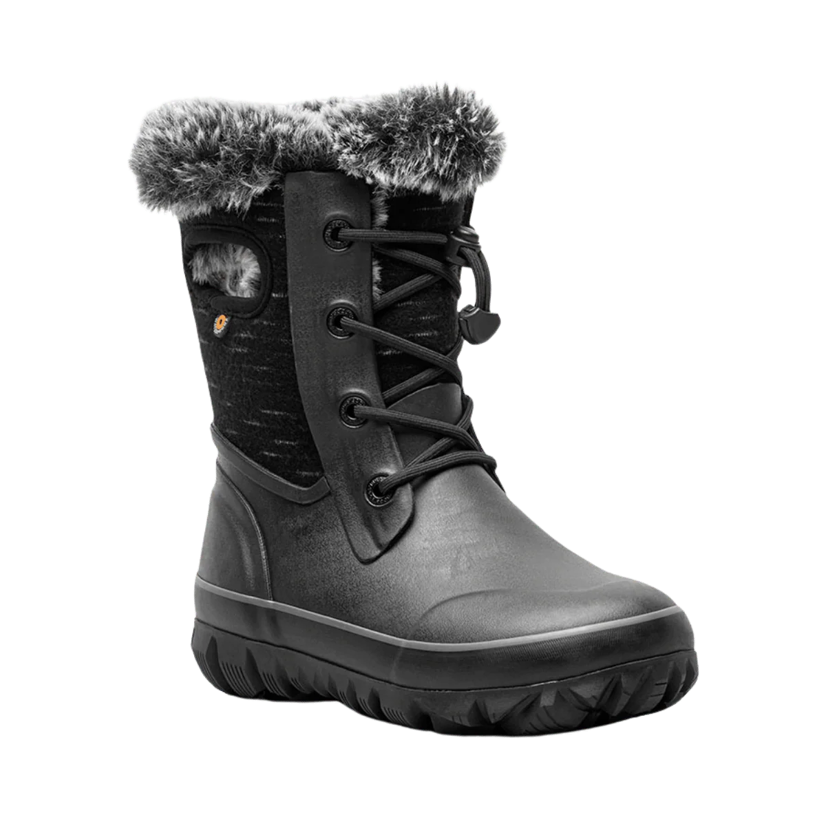 BOGS KIDS' ARCATA II DASH 35-F WINTER BOOTS - BLACK - Image 2