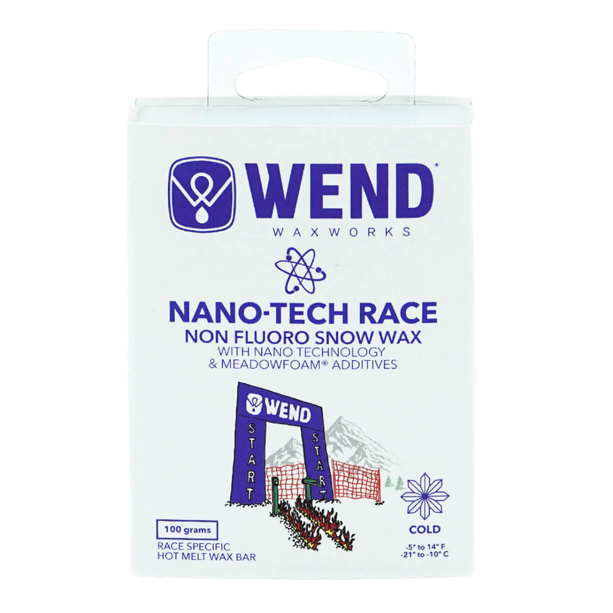 WEND NANO-TECH RACE SNOW WAX 100 GRAM