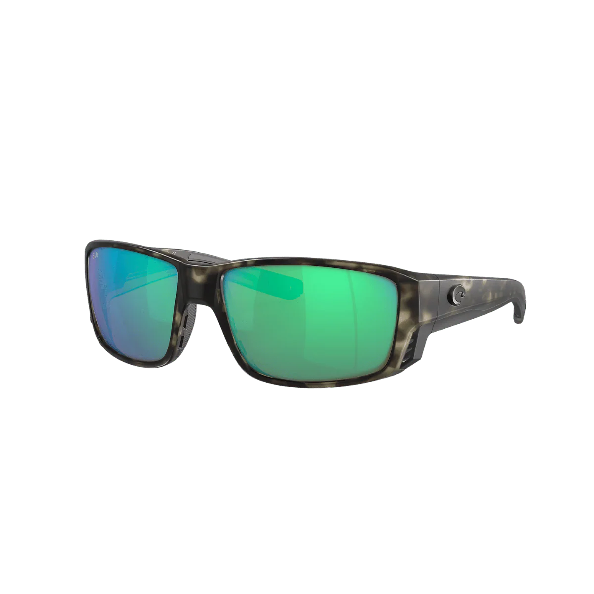 COSTA DEL MAR TUNA ALLEY PRO SUNGLASSES - MATTE WETLANDS/GREEN