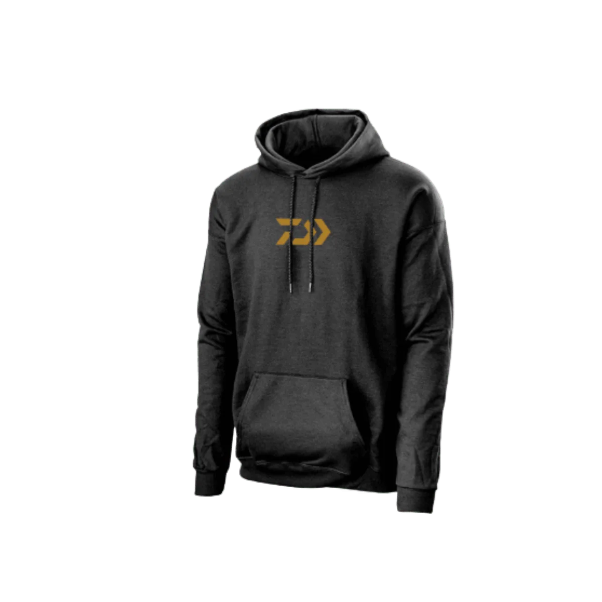 DAIWA D-VEC GREEN CAMO PRINT HOODIE - BLACK