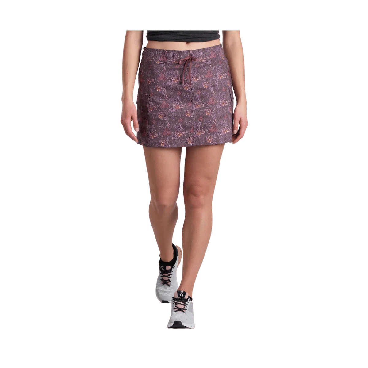 KUHL WOMEN'S KRUISER GETAWAY SKORT - MAUVE WOODLAND