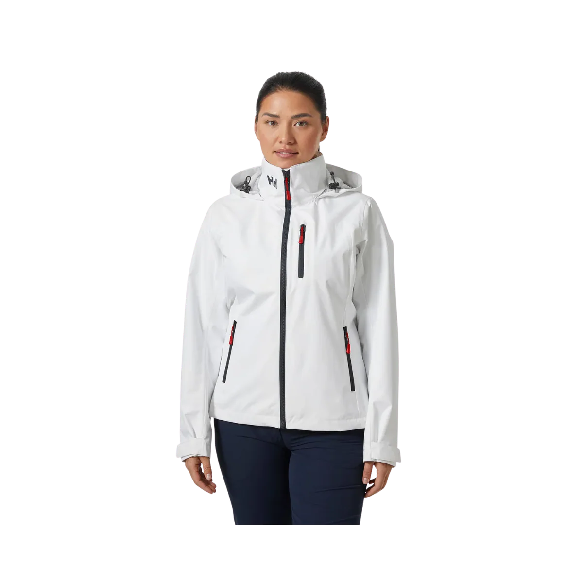 HELLY HANSEN WOMEN CREW HOODED SAILING JACKET 2.0