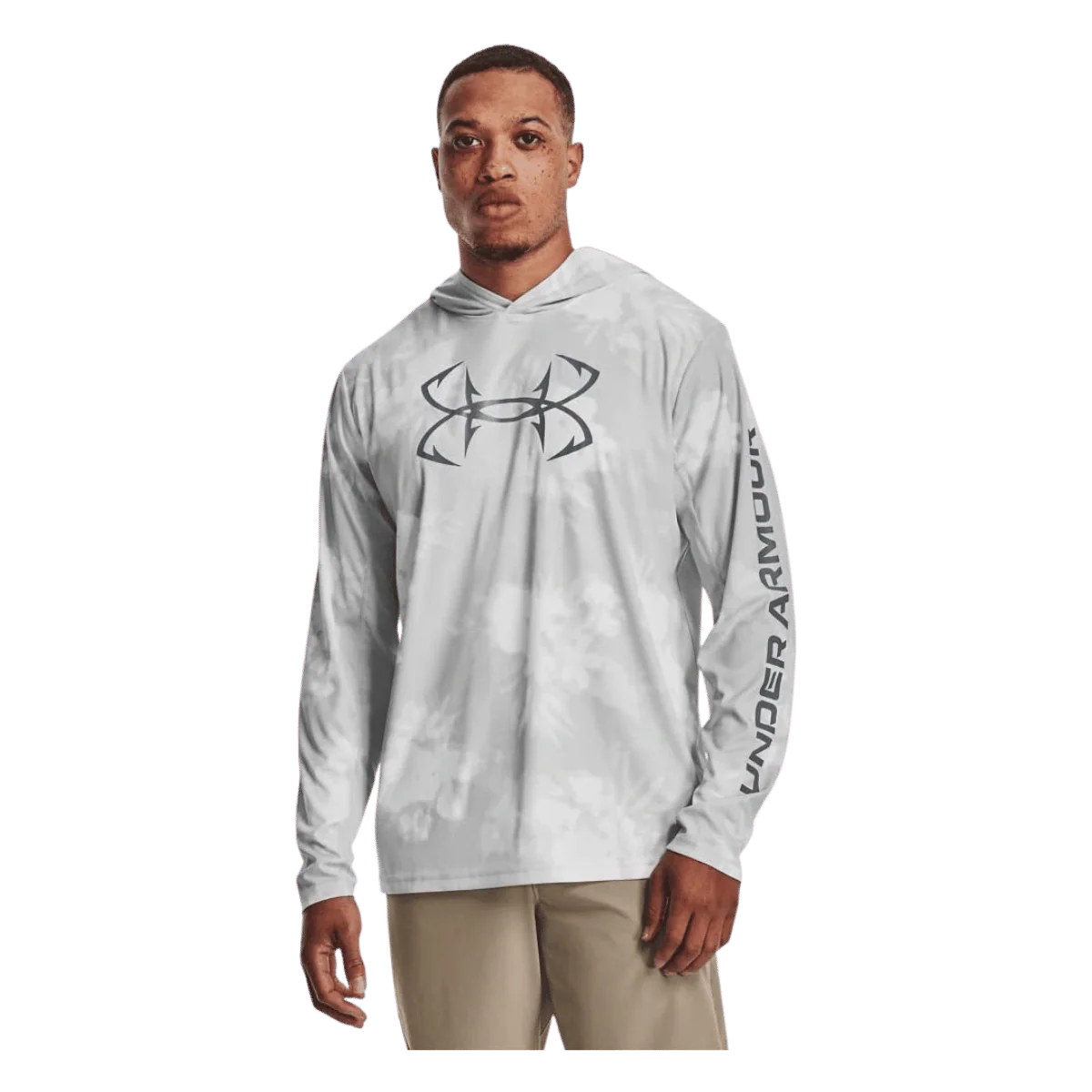 UNDERARMOUR ISO CHILL SHOREBREAK CAMO HOODIE