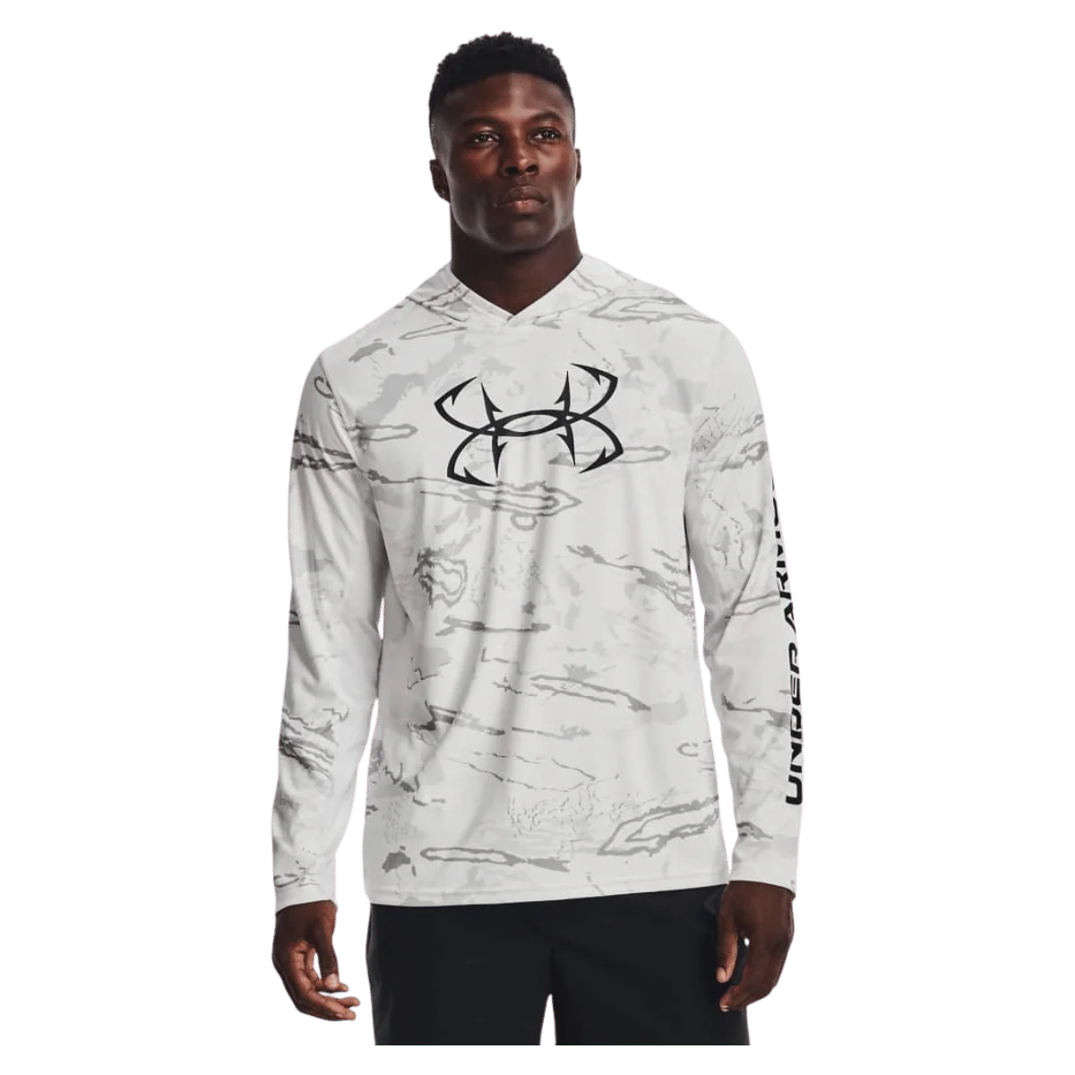 UNDERARMOUR ISO CHILL SHOREBREAK CAMO HOODIE - Image 3