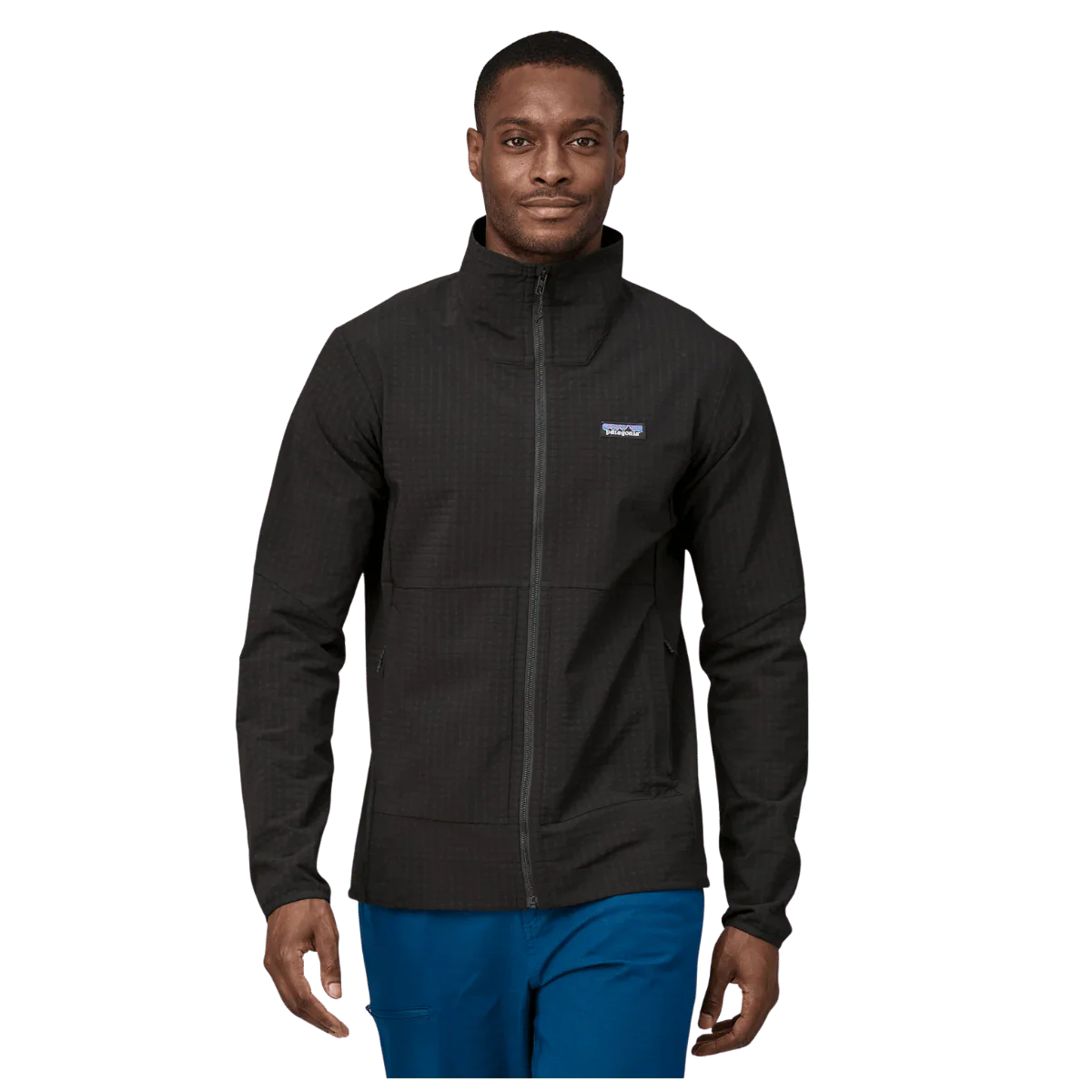 PATAGONIA R1 TECHFACE JACKET - BLACK - Image 2
