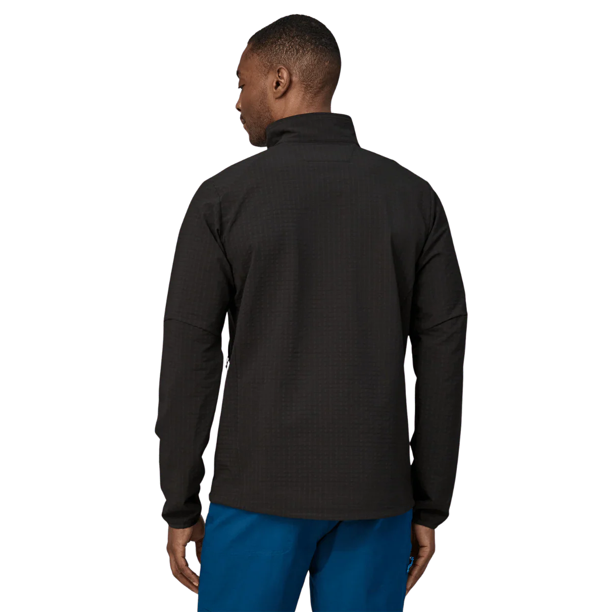 PATAGONIA R1 TECHFACE JACKET - BLACK - Image 3