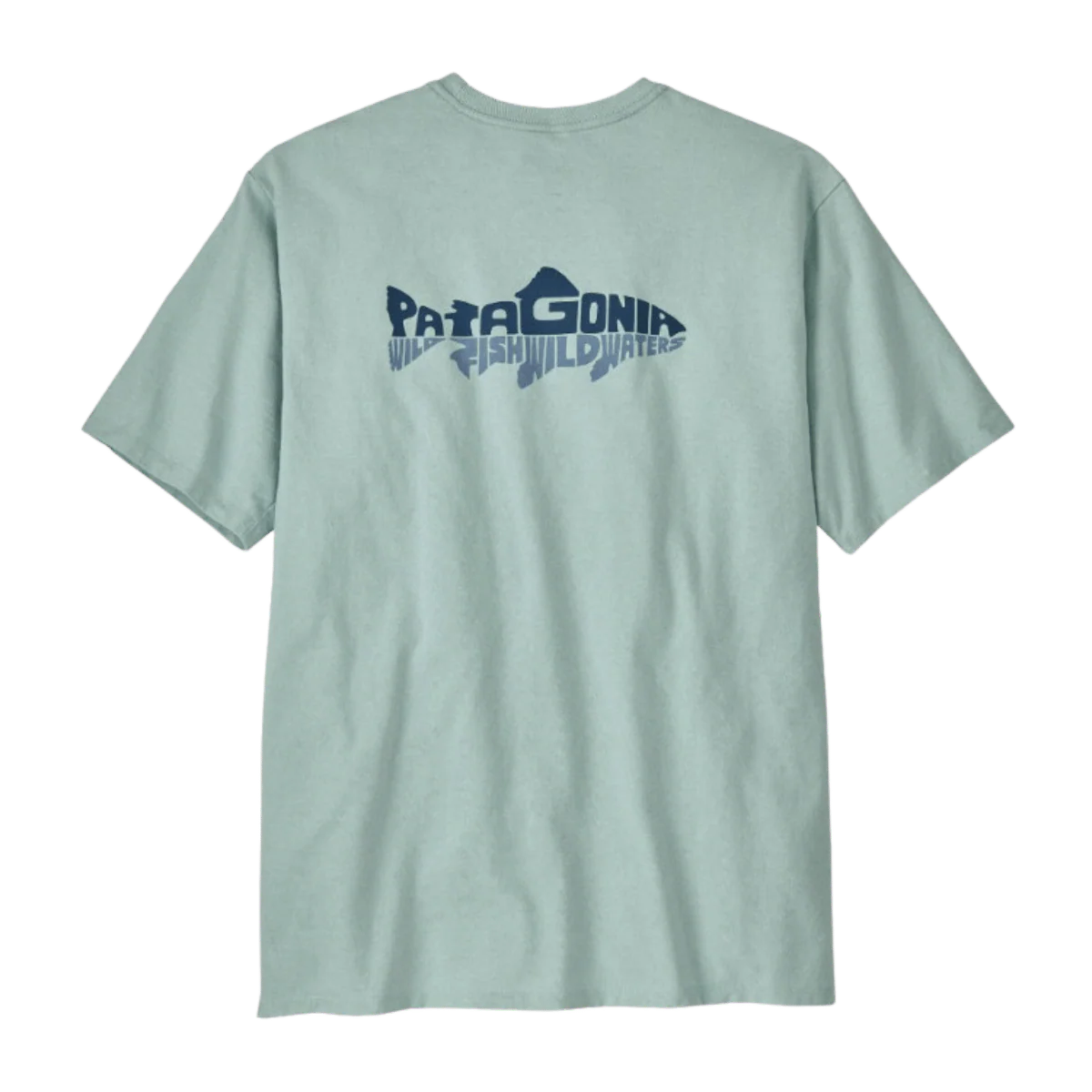 PATAGONIA WILD WATERLINE RESPONSBILI-TEE - WISPY GREEN - Image 2
