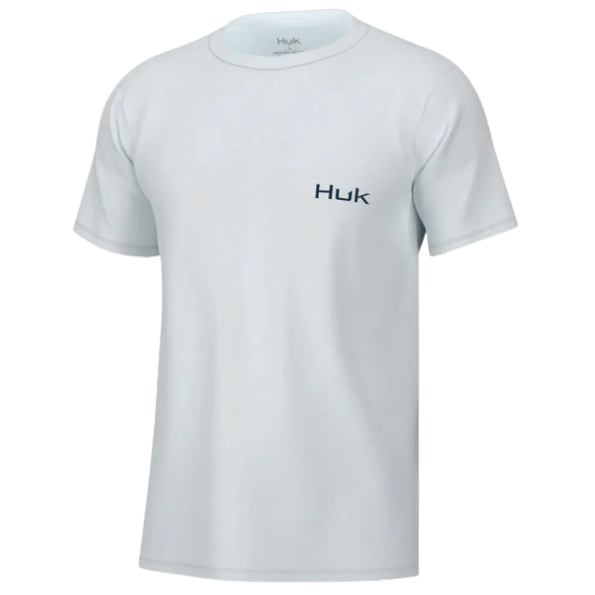 HUK MEN'S KC PAINTED STRIPES TEE - WHITE