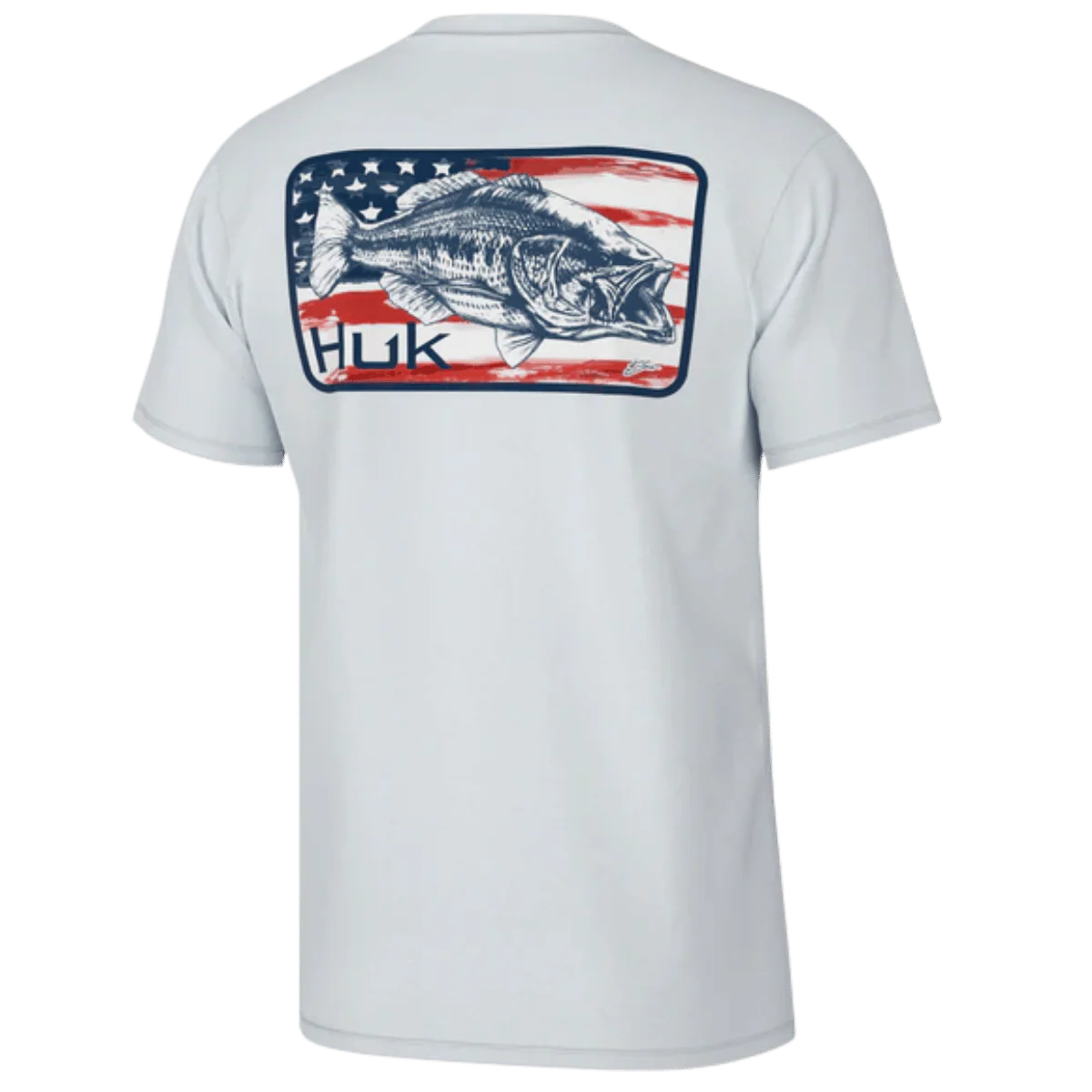 HUK MEN'S KC PAINTED STRIPES TEE - WHITE - Image 2