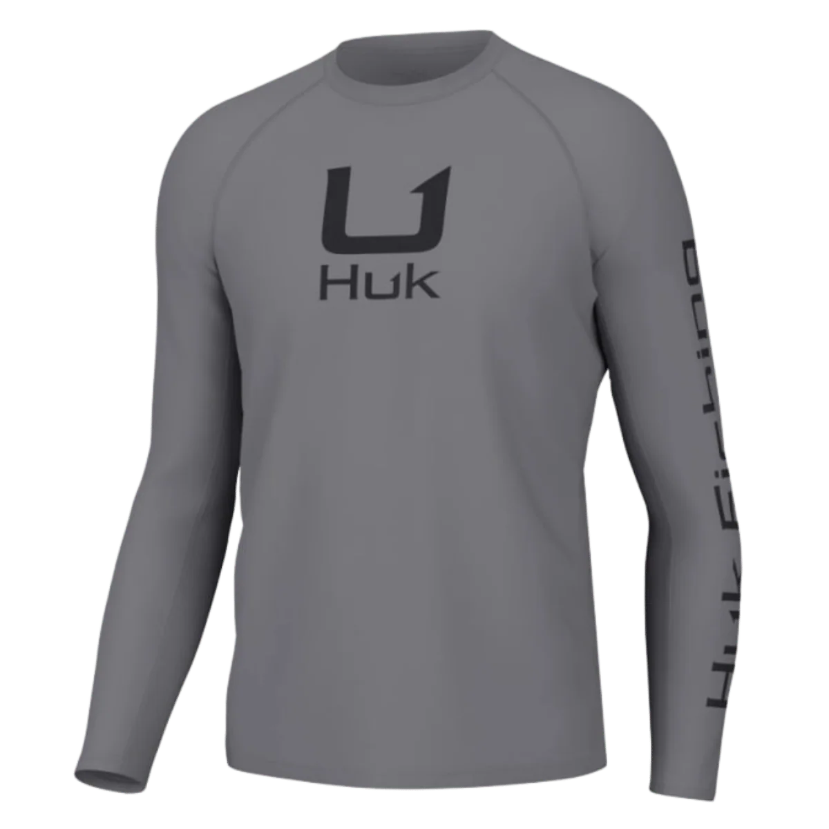 HUK MEN'S ICON LONG SLEEVE CREW - Image 2