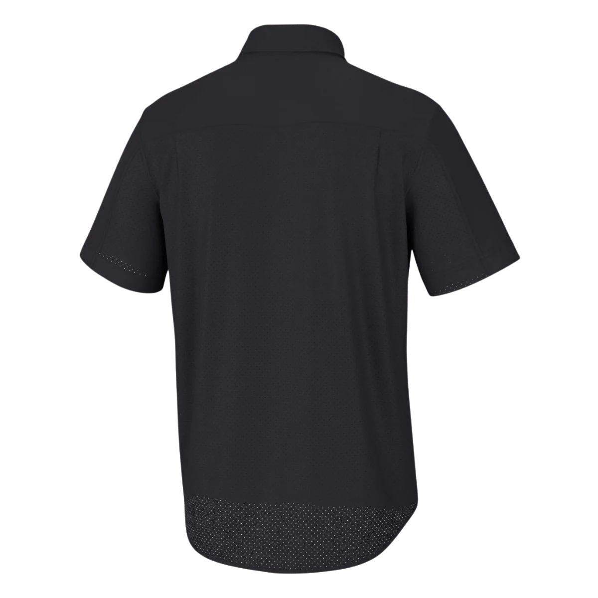 HUK MEN'S TIDE POINT SHORT SLEEVE BUTTON-DOWN - BLACK - Image 2