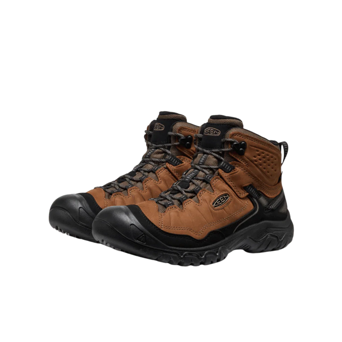 KEEN MEN'S TARGHEE IV MID WATERPROOF - BISON/BLACK
