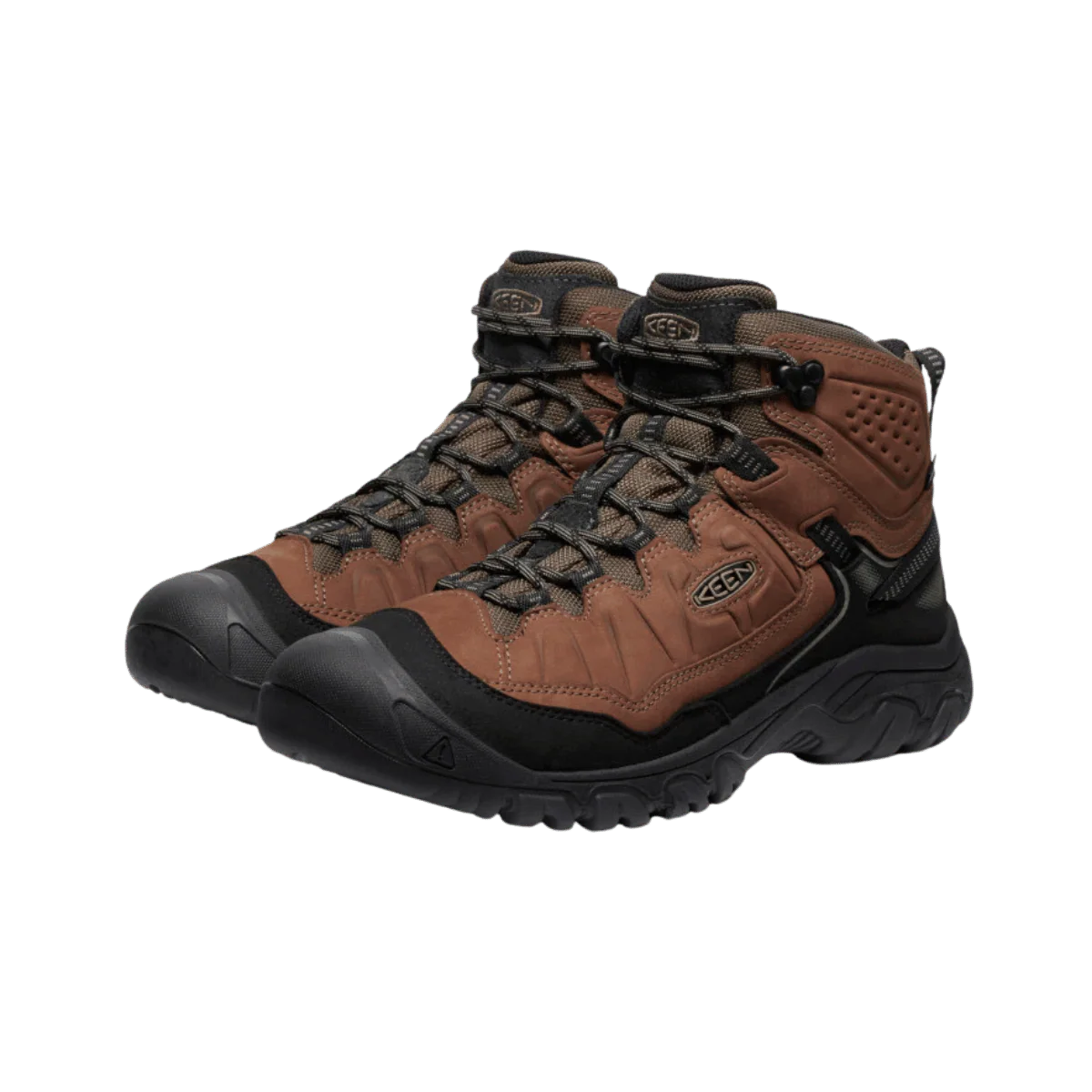 KEEN TARGHEE IV MID WATERPROOF WIDE - BISON/BLACK