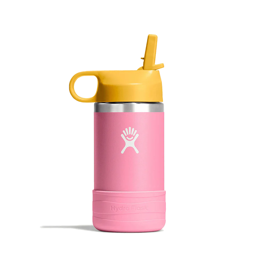 HYDRO FLASK 12OZ KIDS WIDE MOUTH BOTTLE WITH STRAW CAP - Image 3