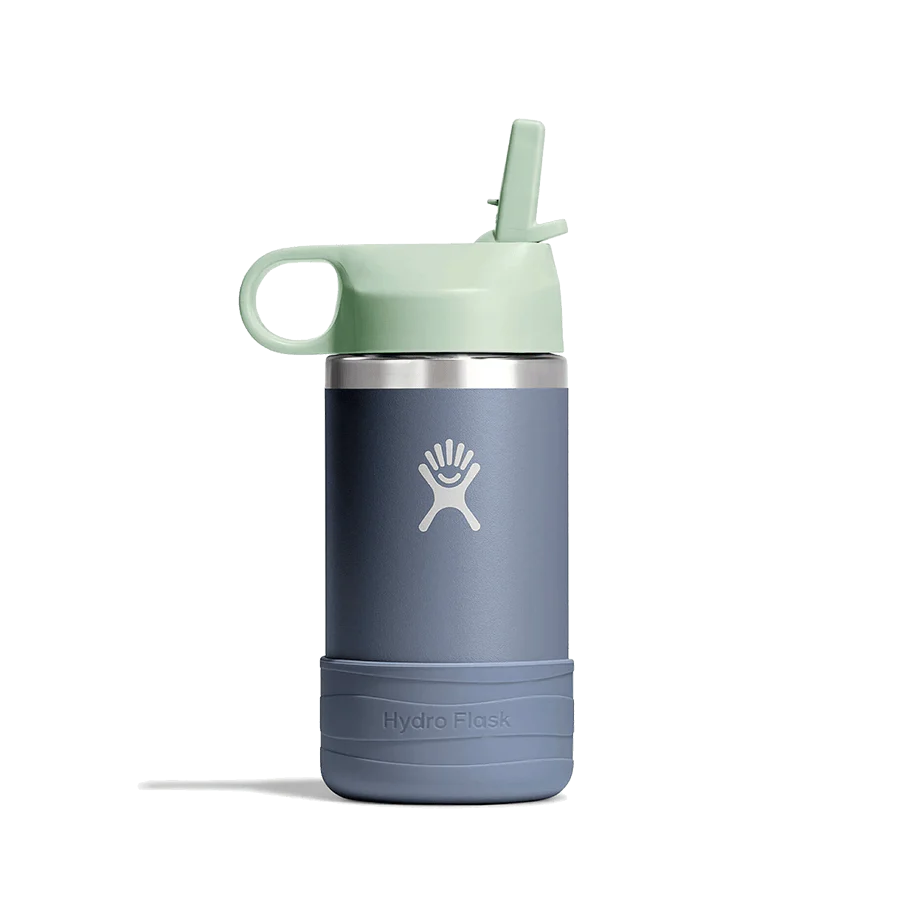 HYDRO FLASK 12OZ KIDS WIDE MOUTH BOTTLE WITH STRAW CAP - Image 4