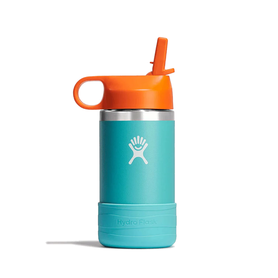 HYDRO FLASK 12OZ KIDS WIDE MOUTH BOTTLE WITH STRAW CAP - Image 5