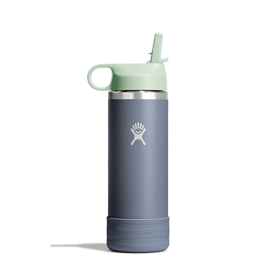 HYDRO FLASK 18OZ KIDS WIDE MOUTH BOTTLE WITH STRAW CAP - Image 5