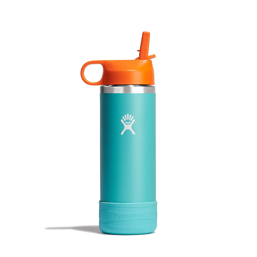 HYDRO FLASK 18OZ KIDS WIDE MOUTH BOTTLE WITH STRAW CAP - Image 6