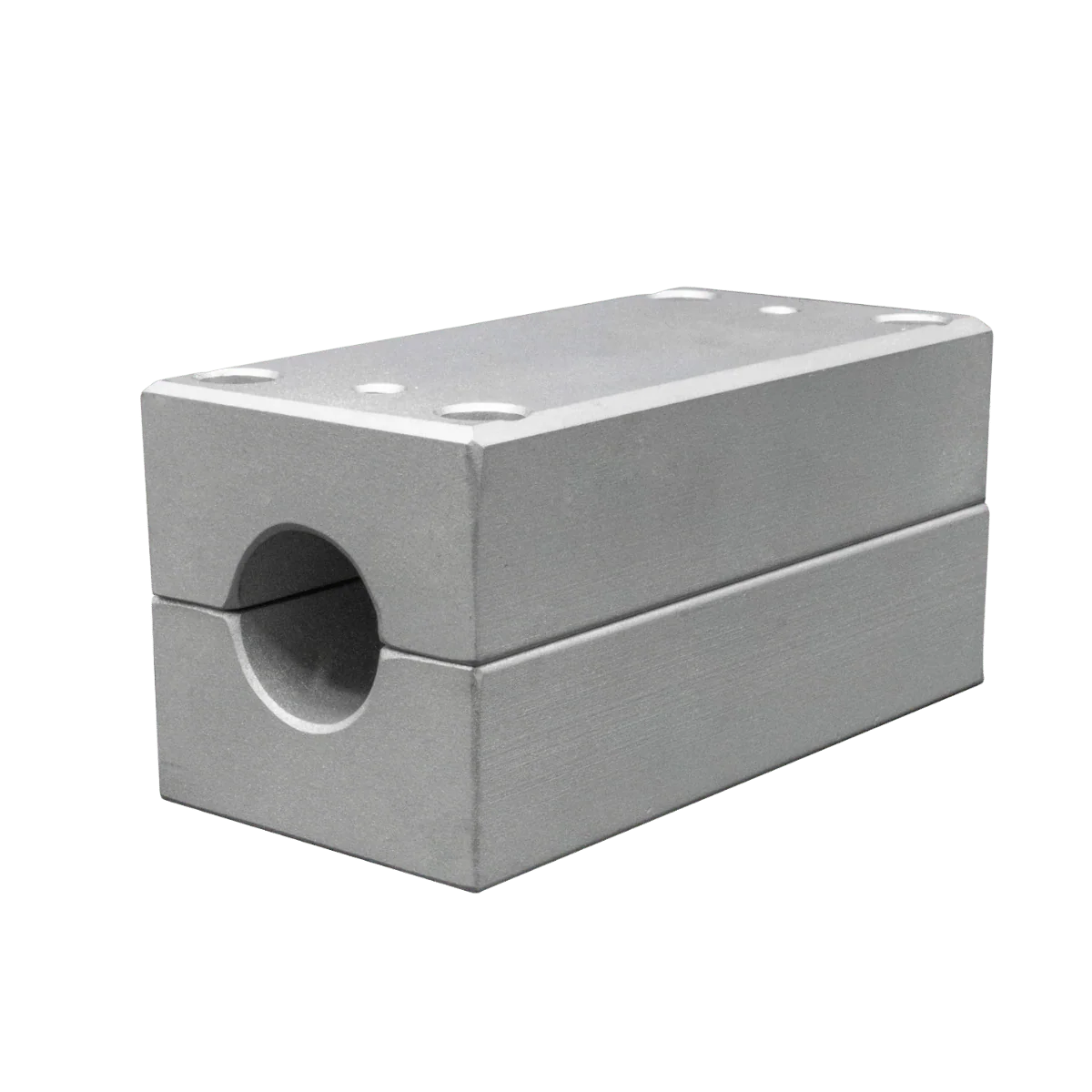 FIN GEAR RAIL CLAMP ADAPTER 7/8IN - SILVER