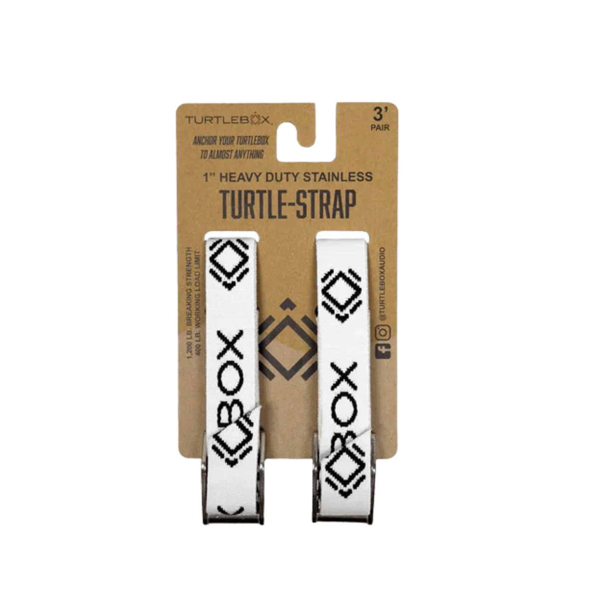 TURTLEBOX TIE DOWN STRAPS