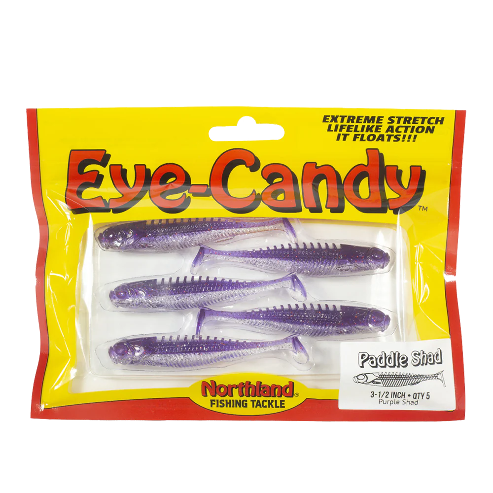 EYE-CANDY PADDLE SHAD 5PK - Image 10