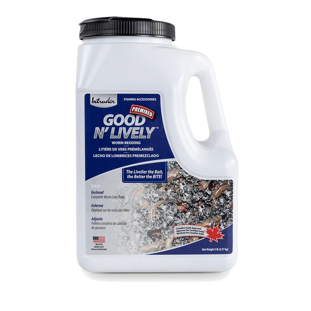 GOOD N' LIVELY PREMIXED WORM BEDDING IN A CONTAINER - 5 LB.