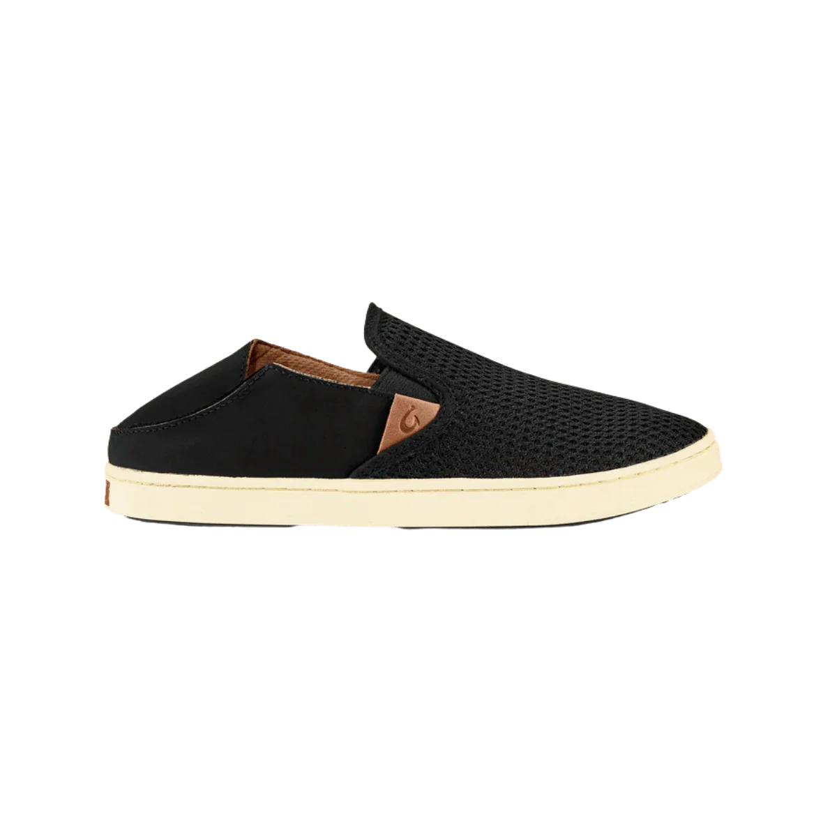 OLUKAI PEHUEA SLIP-ON SHOES - BLACK - Image 2