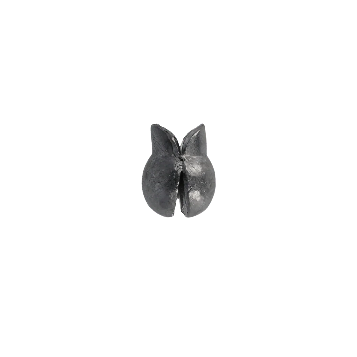 EAGLECLAW REMOVABLE SPLIT SHOT SINKER 15PK UNPAINTED SIZE 3