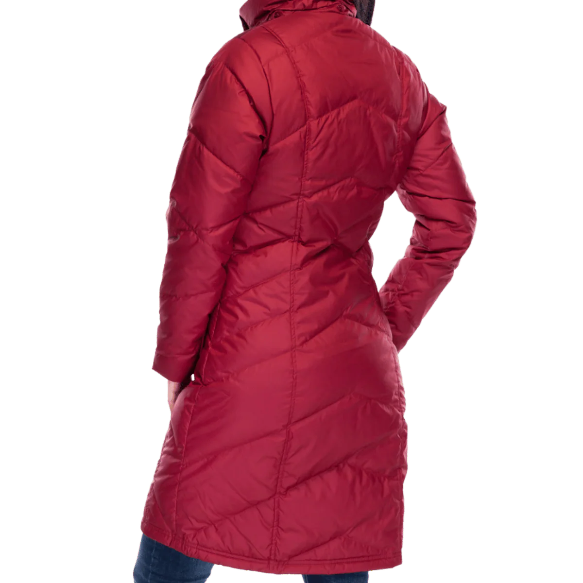 PATAGONIA WOMEN'S DOWN WITH IT PARKA - OXIDE RED - Image 2