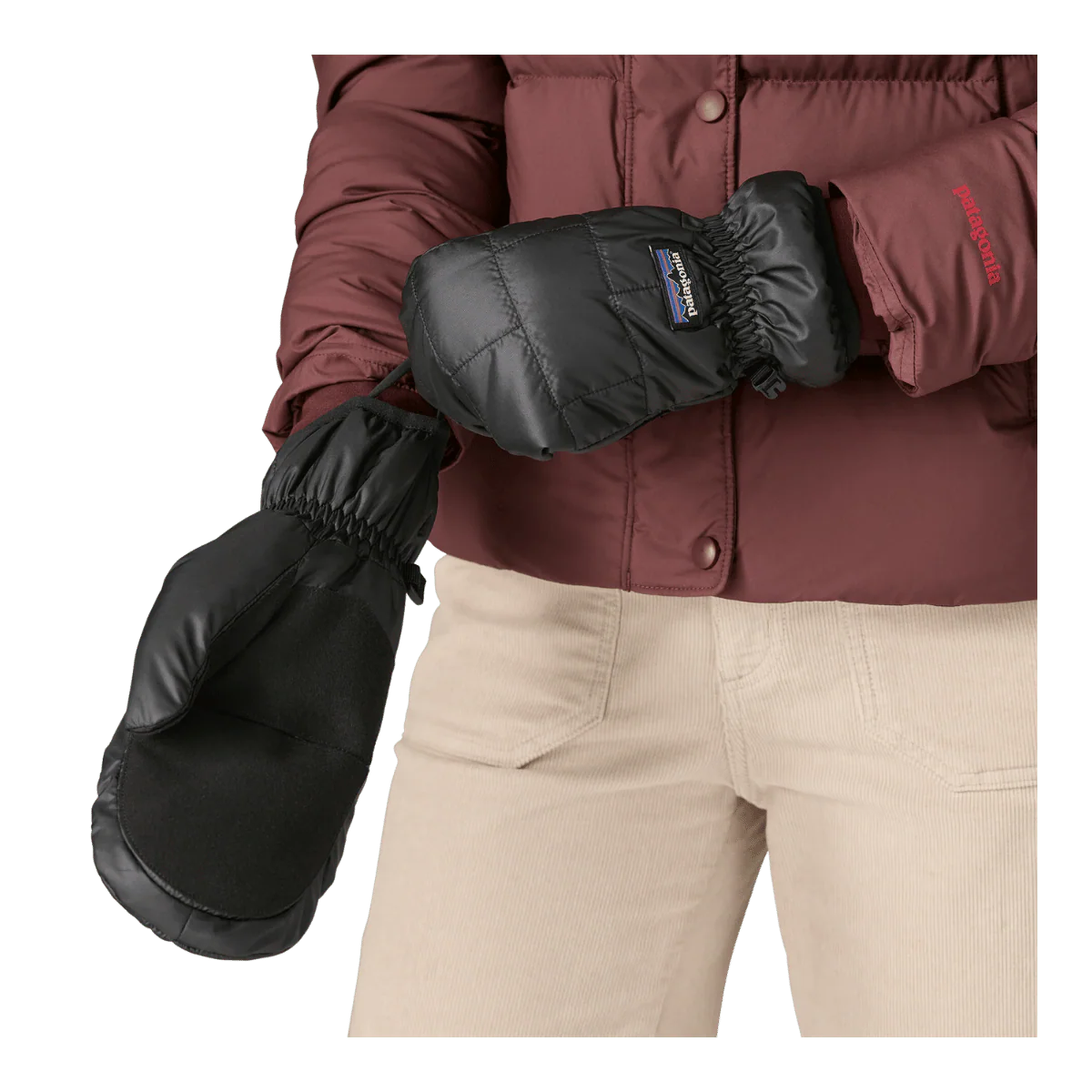 PATAGONIA NANO PUFF MITTS - BLACK - Image 3