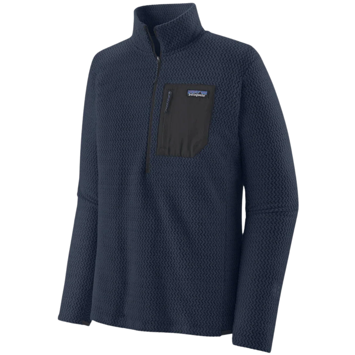 PATAGONIA R1 AIR ZIP NECK - NEW NAVY