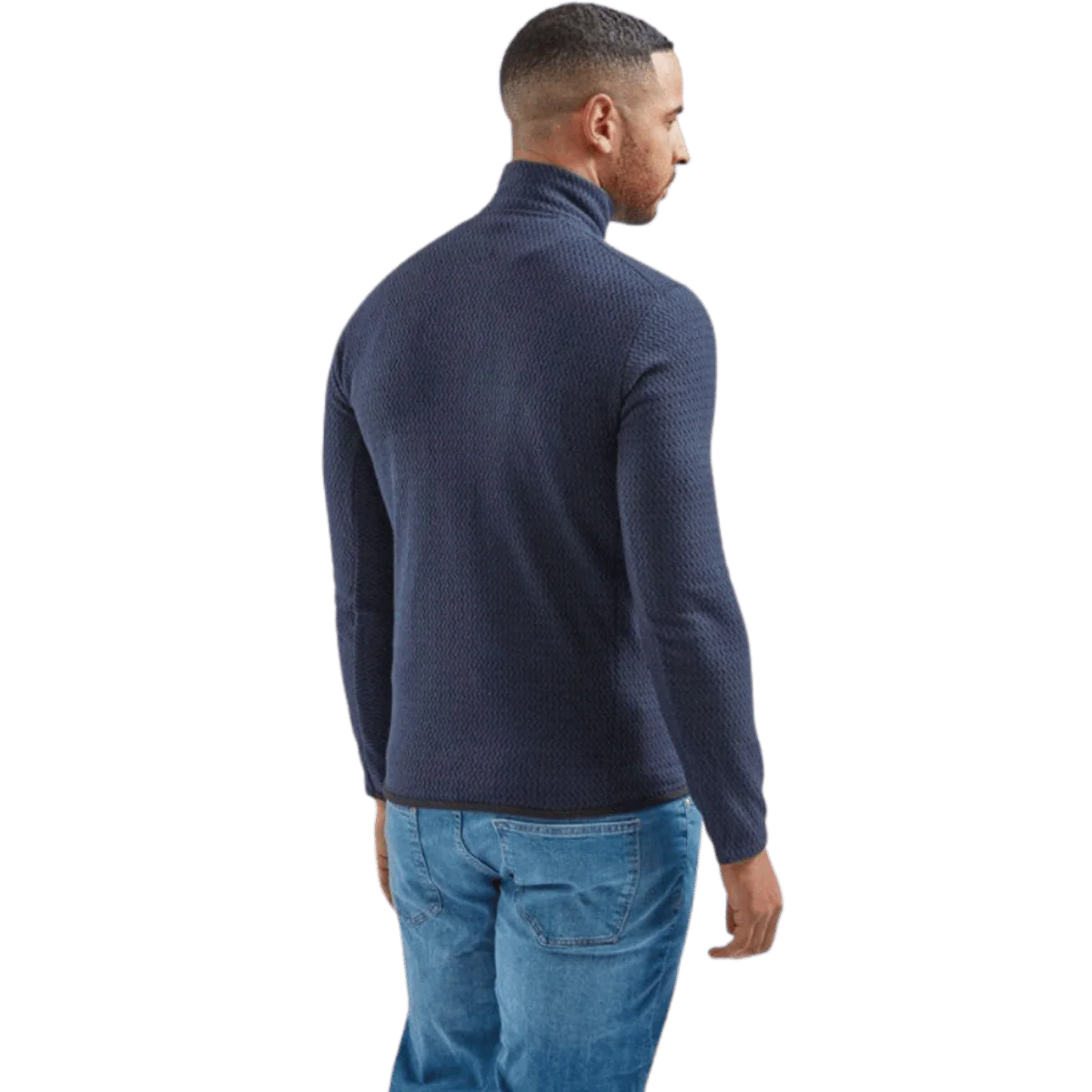 PATAGONIA R1 AIR ZIP NECK - NEW NAVY - Image 3