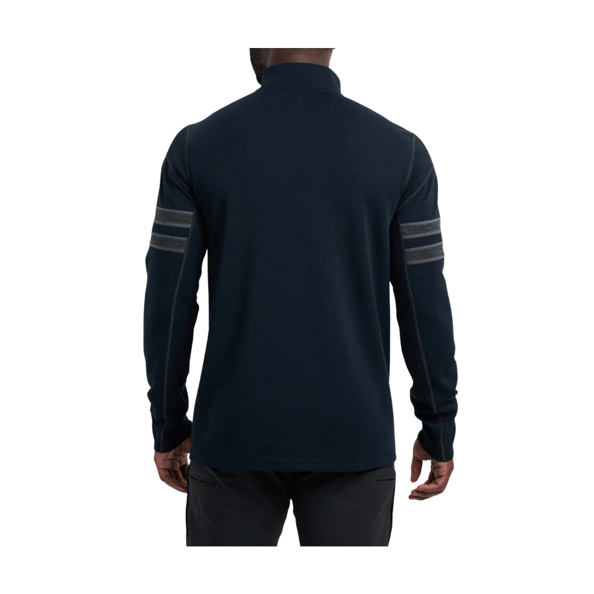 KUHL MEN'S LIGHT KUHL TEAM 1/4 ZIP LONG SLEEVE - MUTINY BLUE - Image 2