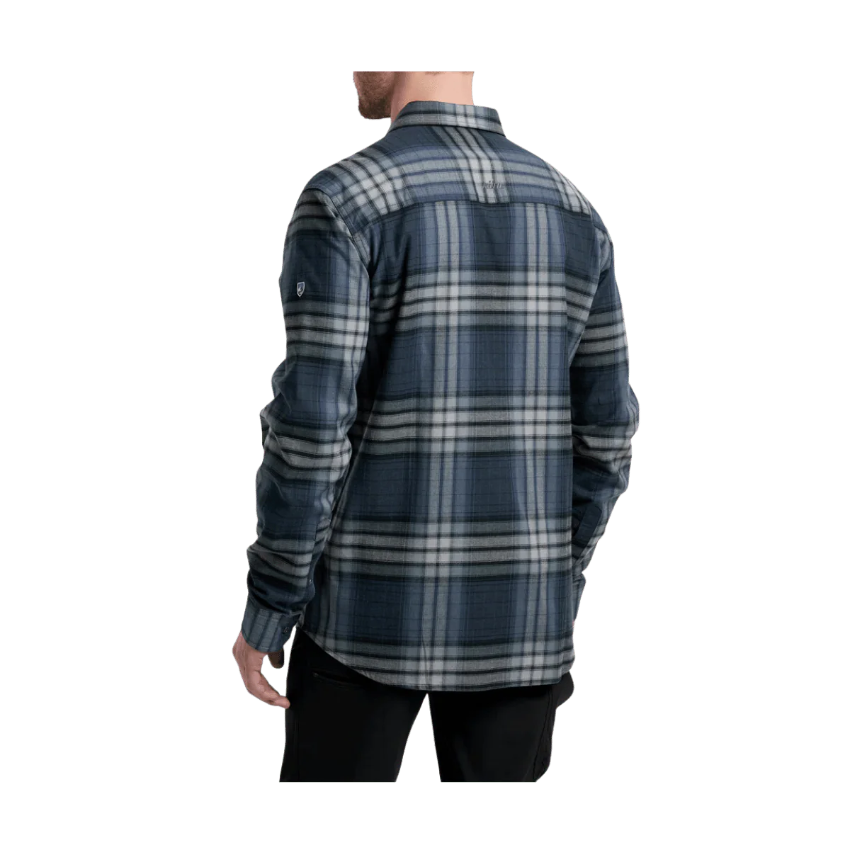 KUHL MEN'S FUGITIVE FLANNEL LONG SLEEVE - CITY NIGHT - Image 2