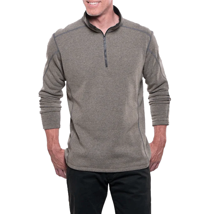REVEL 1/4 ZIP - OATMEAL