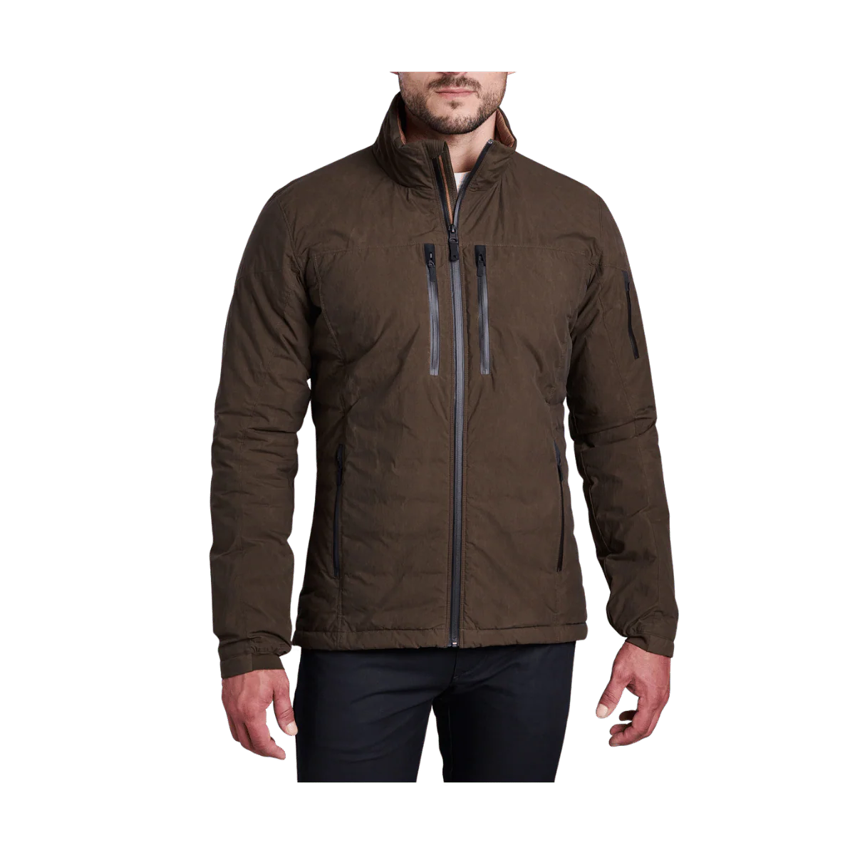 KUHL MEN'S WYLDEFIRE INSULATED HOODY - TURKISH COFFEE