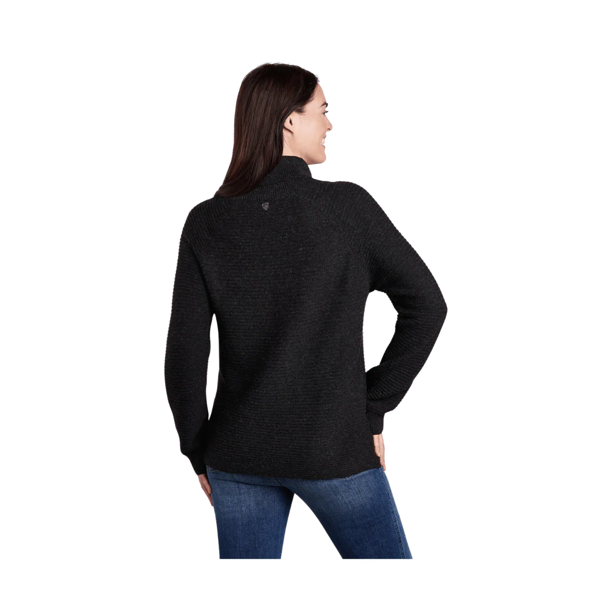 KUHL WOMEN'S SOLACE SWEATER - BLACK - Image 2