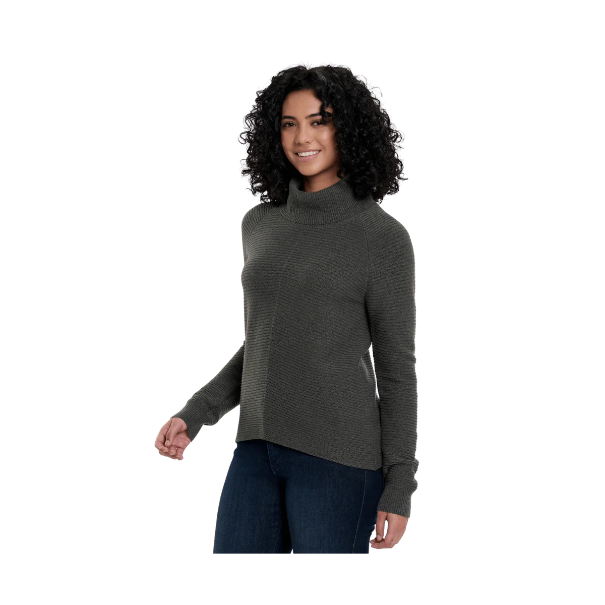 KUHL WOMEN'S SOLACE SWEATER - SOFT PINE
