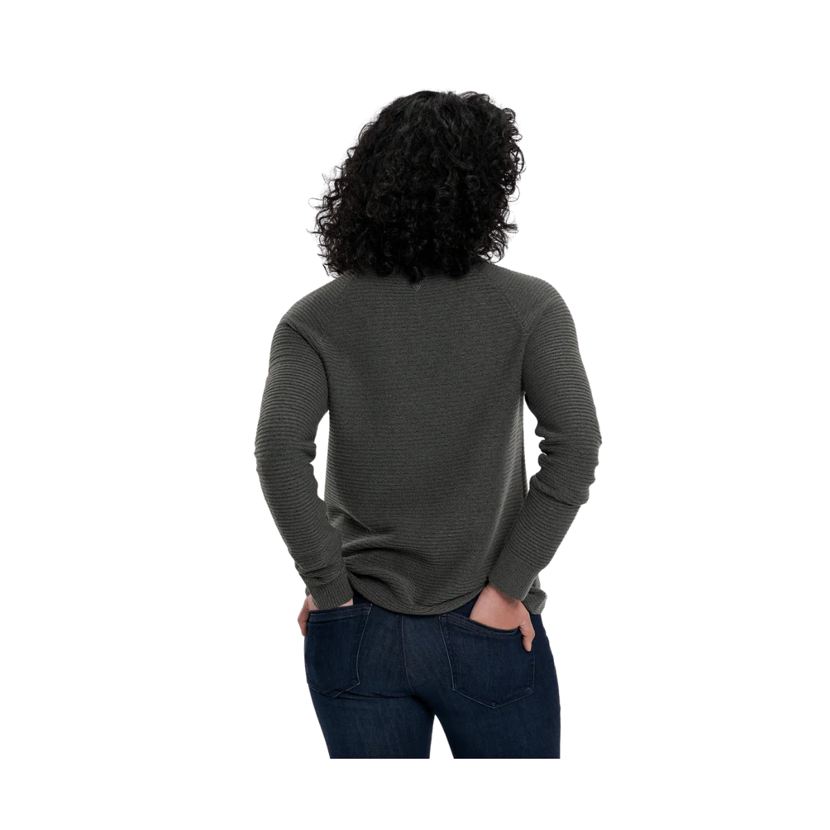 KUHL WOMEN'S SOLACE SWEATER - SOFT PINE - Image 2