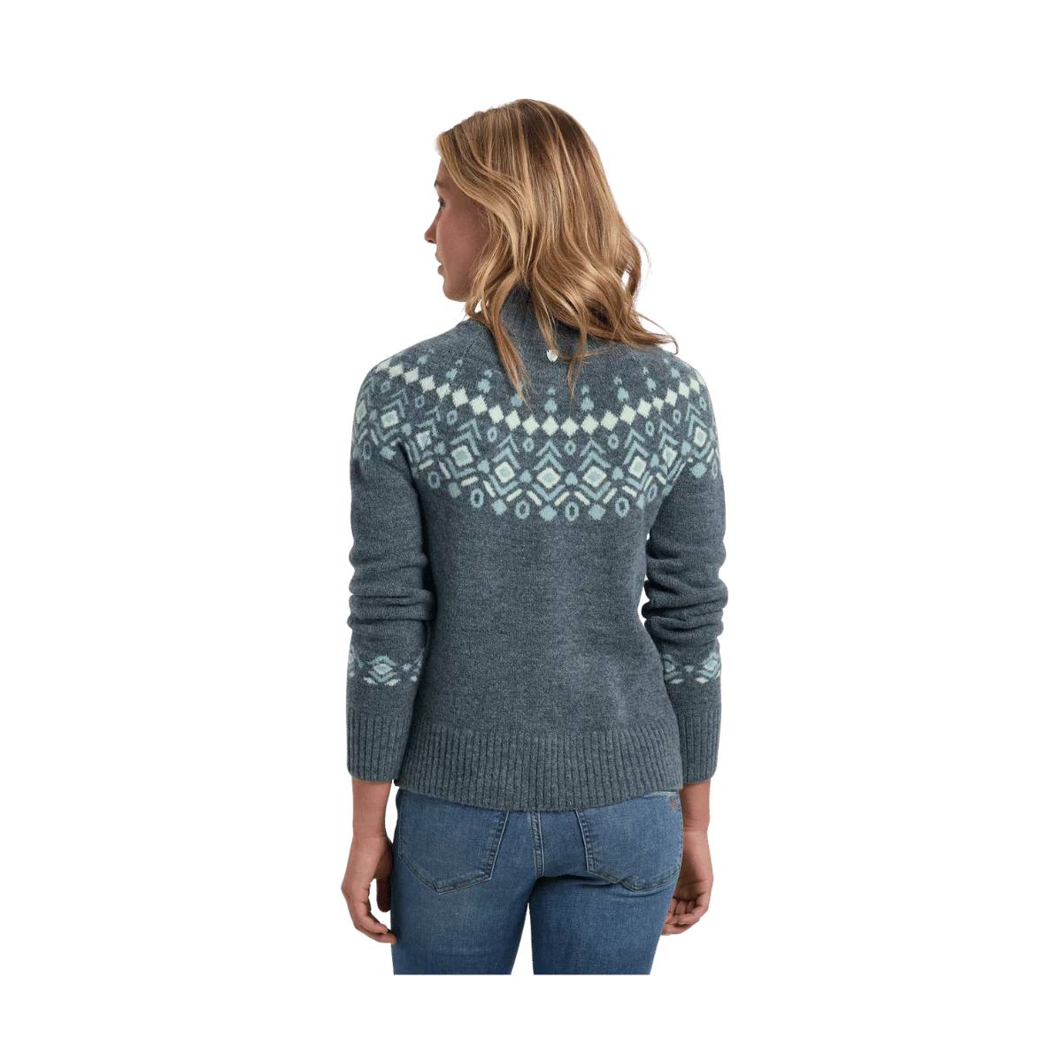 KUHL WOMEN'S ALPINA SWEATER - MINERAL BLUE - Image 2