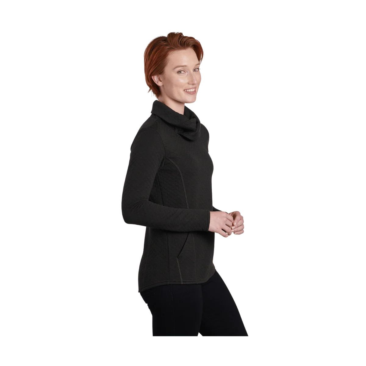 KUHL WOMEN'S ATHENA PULLOVER - BLACK - Image 3