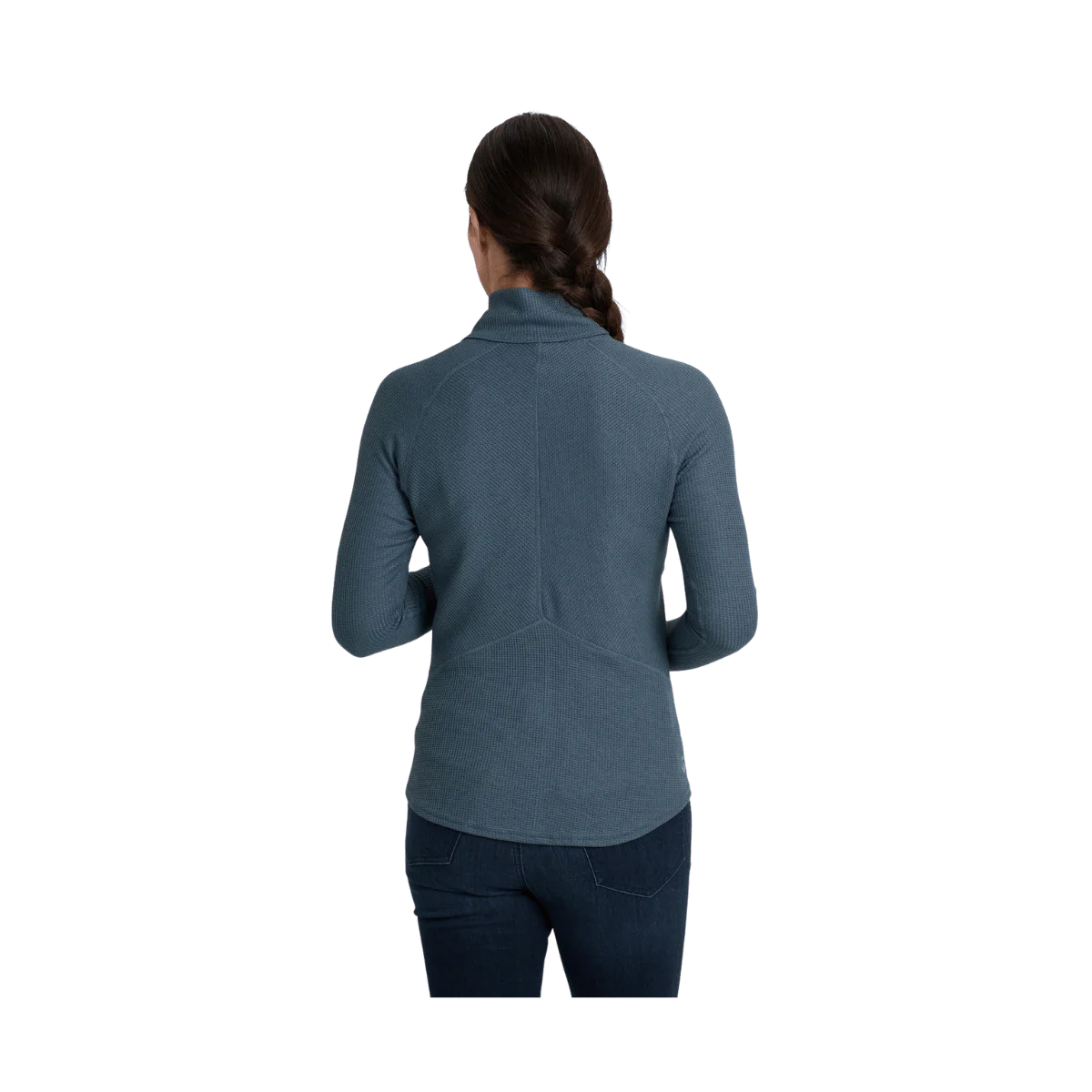 KUHL WOMEN'S PETRA TURTLENECK - MINERAL BLUE - Image 2