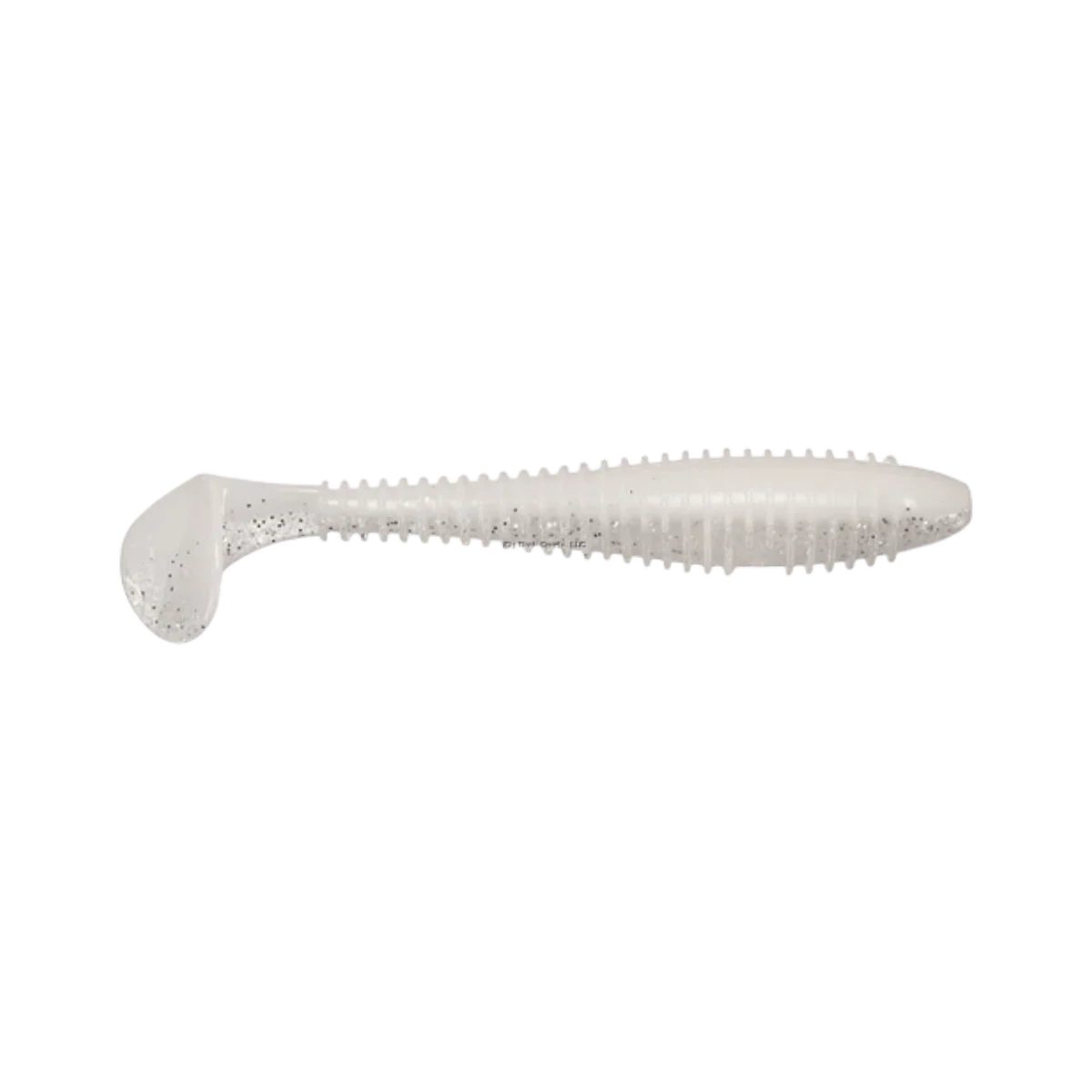 KEITECH FAT PADDLETAIL SWIMBAIT 4PK 5.8IN SIGHT FLASH